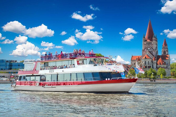 24-hour Hop-On Hop-Off with Ferris Wheel and River Cruise - Prater, the Danube Canal, and Hundertwasser House