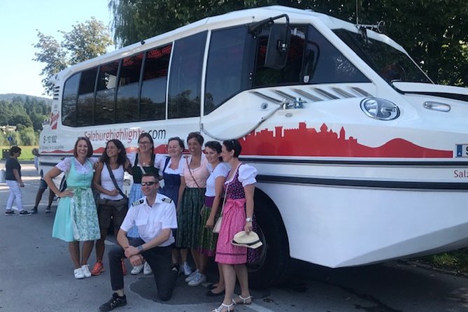 Amphibious Splash Tour on the water & on the land in Salzburg - Starting beside the Salzach