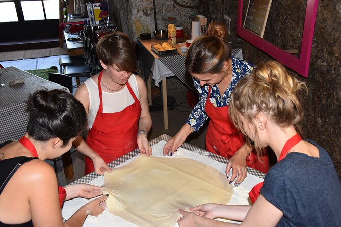 Apple Strudel & Prezel Cooking Class incl. Dinner & Music - Dinner: Goulash, Pretzels, and Your Strudel