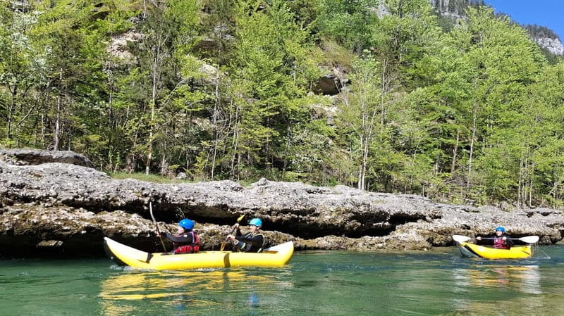 Austria, Salza river "Double Ducky" kayak adventure - What the guide adds to the experience