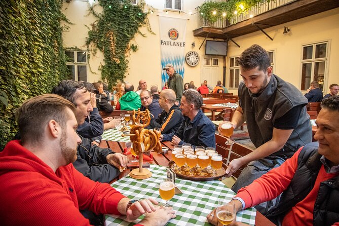 Beer Lovers’ Day Trip: Vienna to Bratislava - Three beers and a small snack