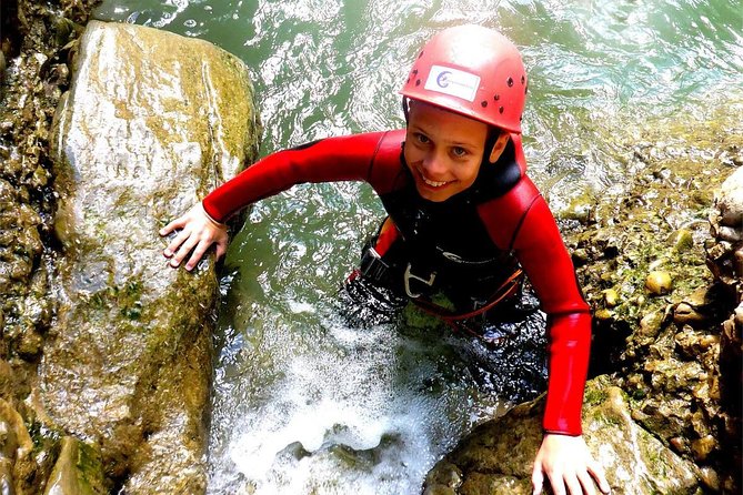 Canyoning for Kids and Families in Füssen, Germany - Optional obstacles keep the mood light