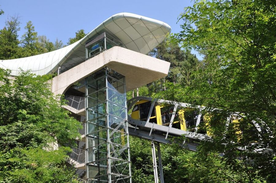 Combi Entrance Ticket to Alpine Zoo and Hungerburg - The Hungerburg funicular from Altstadt