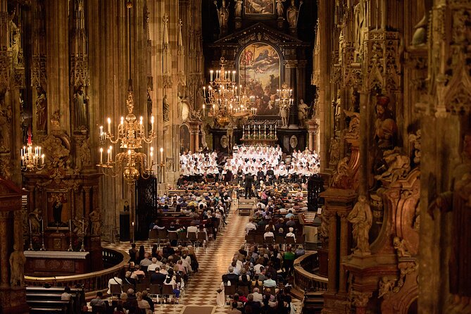 Concert at Vienna's St. Stephen's Cathedral - Sound quality depends on your position
