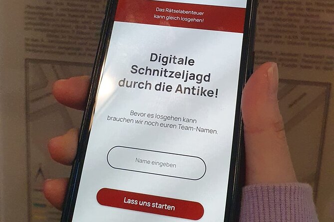Digital puzzle tour with Marcus Aurelius' order - Following the old camp through modern streets
