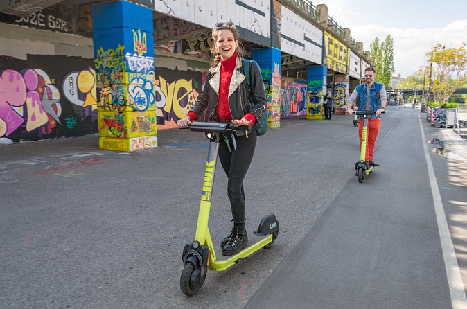 E-Scooter Tour through amazing Vienna! - Donaukanal: a more contemporary side of the city