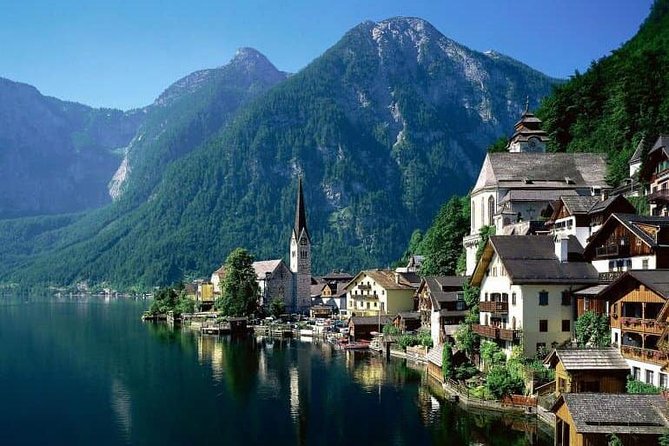 From Prague: Private Hallstatt Alps Day Trip with Lakeside Picnic - Marktplatz and the lakefront set the Hallstatt mood