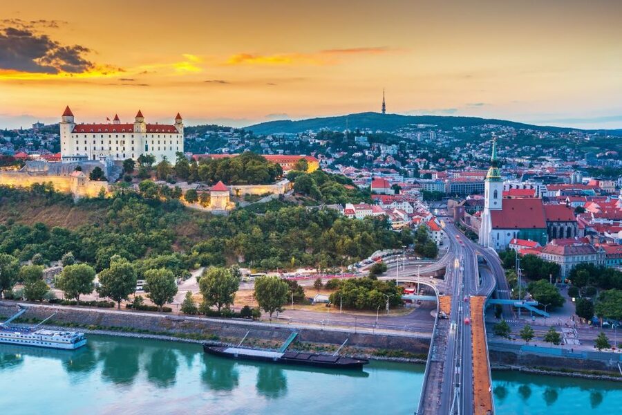 From Vienna: Bratislava Half-Day Trip - St. Michael’s Gate and Tower in the Old Town