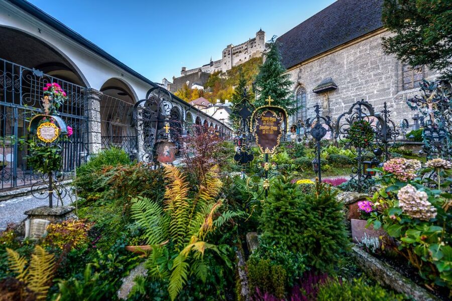 From Vienna: Sound of Movies Musical Tour to Salzburg - Mirabell Gardens and the Do-Re-Mi steps