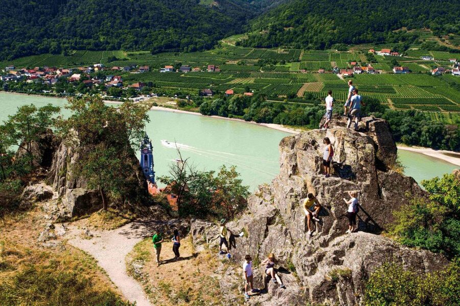 Grape Grazing: Wachau Valley Winery Biking Tour - The second winery and the local connection