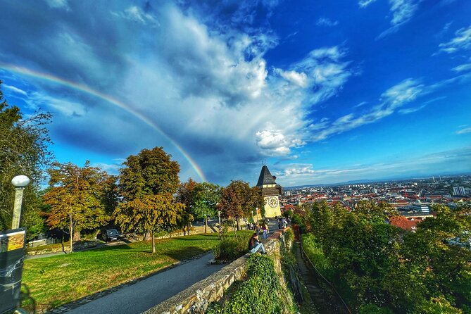 Graz Funicular Ride and Schlossberg Picnic Experience - The Uhrturm and Graz’s most recognizable view