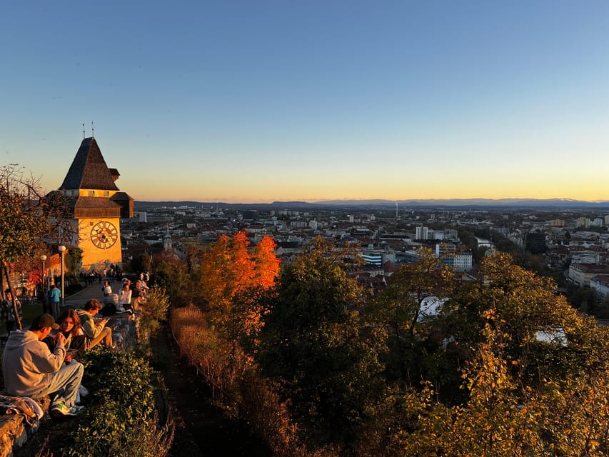 Graz: Funicular Ride & Schlossberg Picnic Experience - Sunset, city views, and the pace of the afternoon