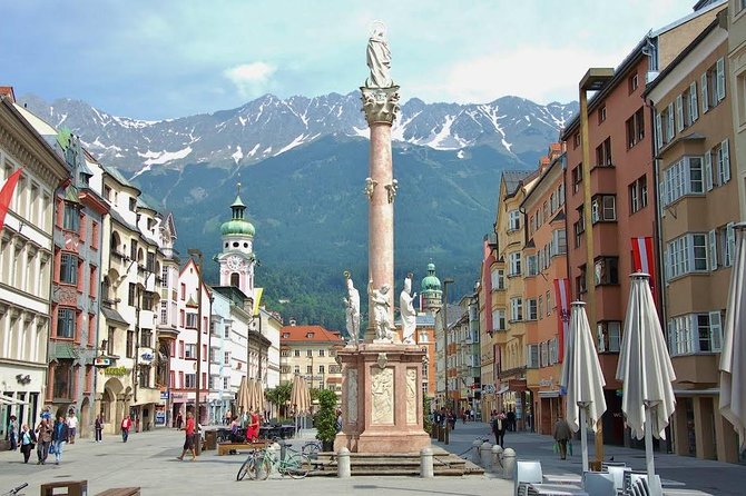 History and Strudel, get 800 years and yummy food, local guide - Swarovski, glitter, and a short shopping pause