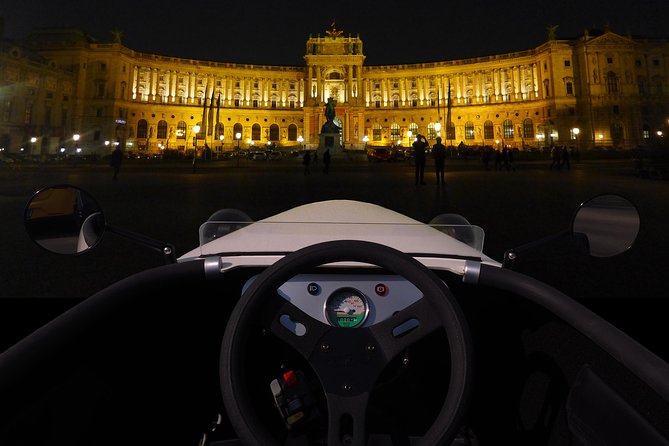 Hotrod Moonlight Tour -evening tour with PRATER ferrys wheel ride - Meeting at Judengasse 4