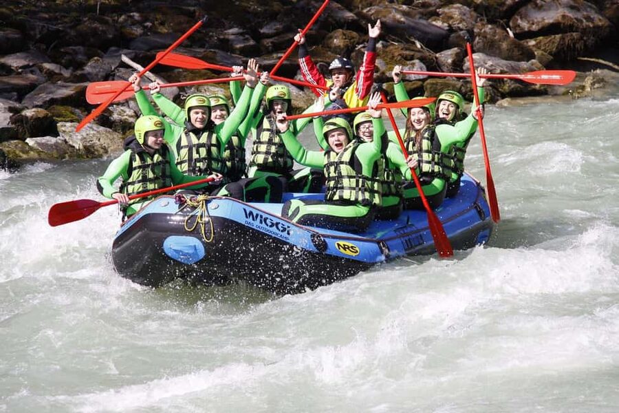 Imst: Rafting the Imster Gorge - The 15-Minute Transfer to the Launch Point
