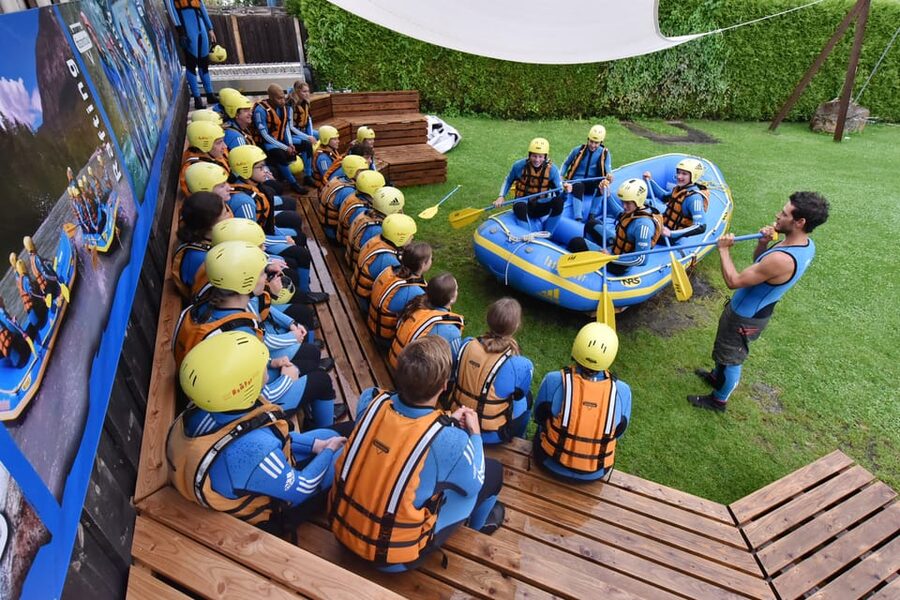 Imster Schlucht: White-Water Rafting in the Tyrolean Alps - What happens at the outdoor center