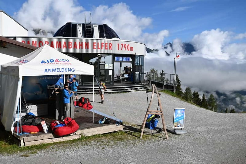 Innsbruck: Paragliding Adventure - Getting ready for takeoff