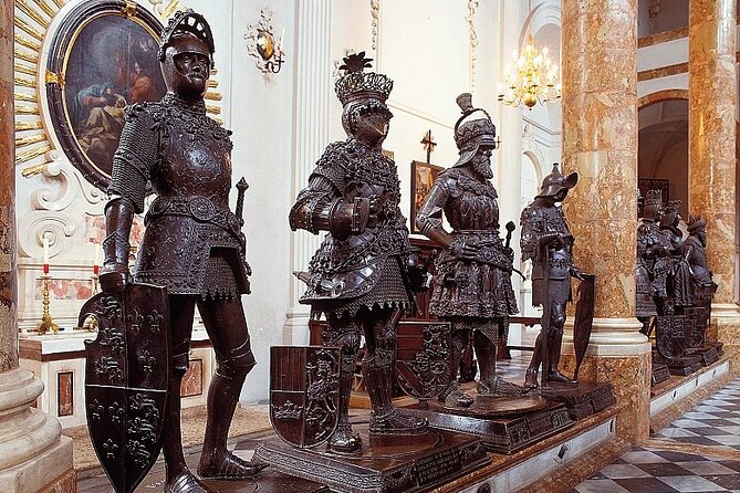 Innsbruck places must see + swarovski, car+driver+local guide - Hofkirche and Maximilian’s unusual memorial