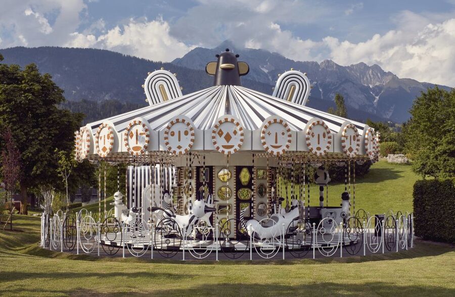 Innsbruck Swarovski Crystal Worlds Ticket and Transfer - The Crystal Cloud and the Giant’s garden