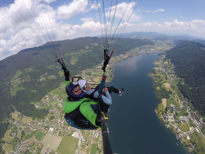 Kärnten/Ossiachersee: Paragleiten " Thermikflug" - A safety briefing before takeoff
