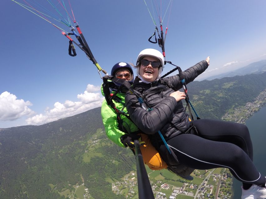 Kärnten/Ossiachersee: Paragleiten " Thermikflug" - The $222 price and what it covers