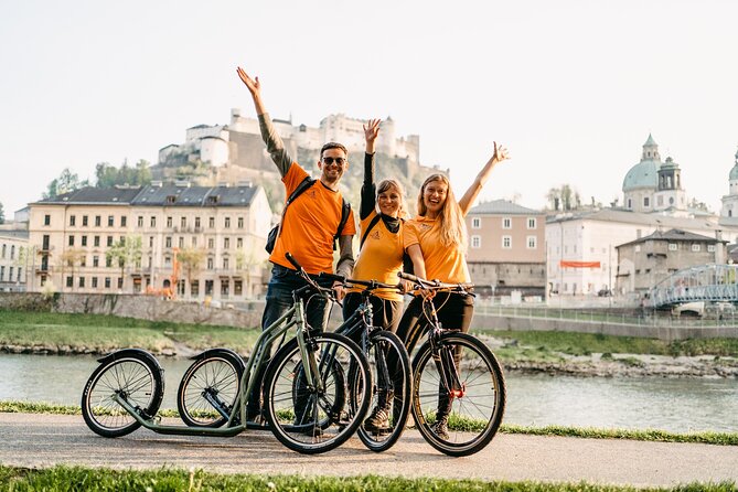 Kickbike Tour - discovering the city in a fun and active way - Starting at Mozartplatz and learning the ride