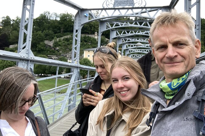 Mozart's Salzburg Exploration Game and Tour - Crossing the Salzach on Mozartsteg