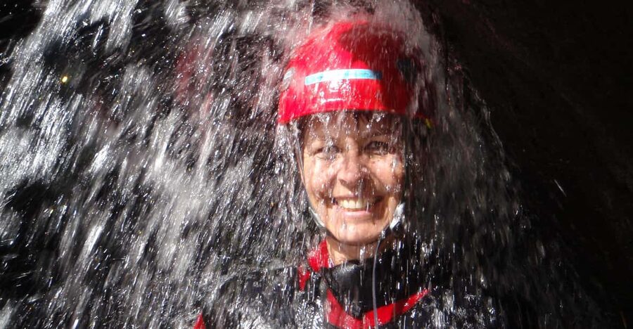 Oetztal: Canyoning "ClearWater" - Learning to move over wet rock