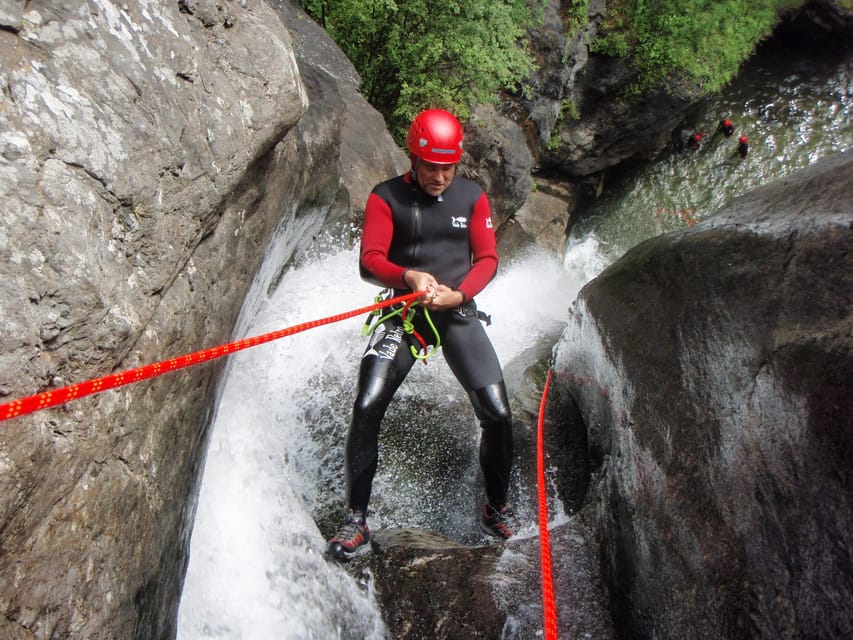 Oetztal: Canyoning "ClearWater" - What the $111 price covers