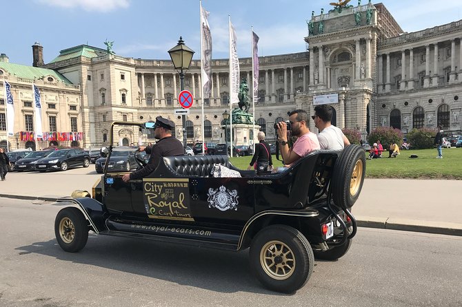 Oldtimer Tour Vienna Gold Tour - Parliament, City Hall, and Votivkirche