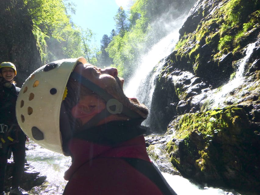 Ötztal: Canyoning at Alpenrosenklamm for Beginners - The 7-meter and 15-meter rope descents