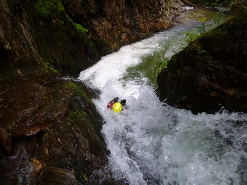 Ötztal: Canyoning at Alpenrosenklamm for Beginners - Jumps of four meters, with no pressure to leap