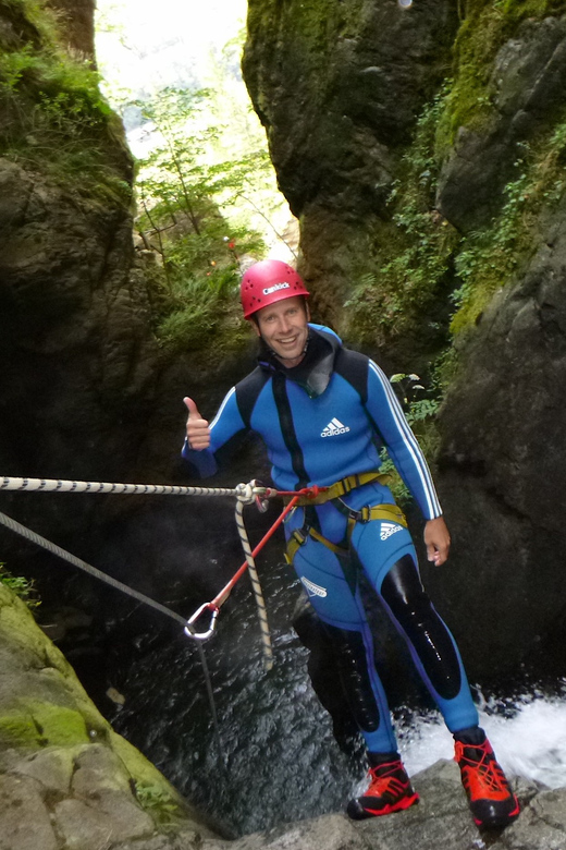 Ötztal: Obere Auerklamm Canyoning Tour for Beginners - The first descent through the rocky channel