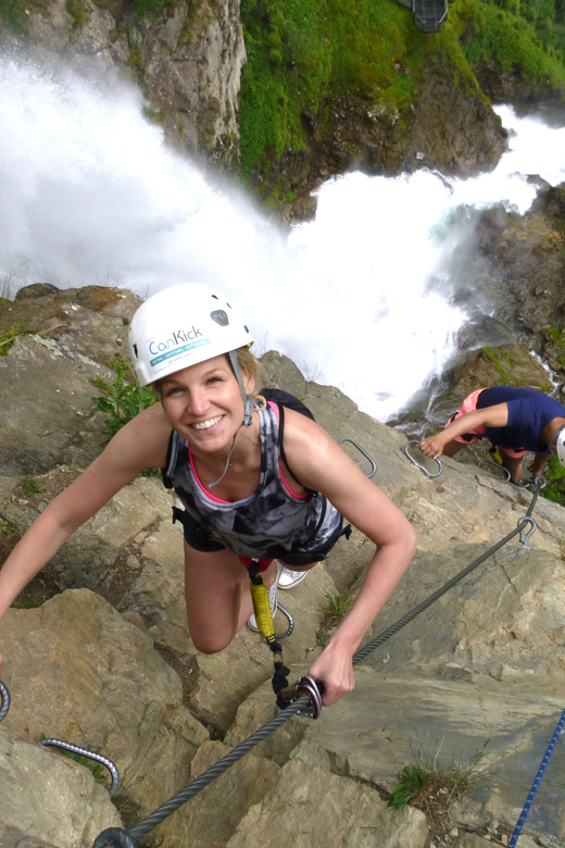 Ötztal: Via Ferrata Climbing Tour at Lehner Waterfall - What a four-hour via ferrata day really involves