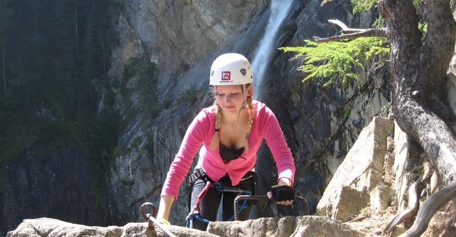 Ötztal: Via Ferrata Climbing Tour at Lehner Waterfall - Meeting at the Outdoorzentrum