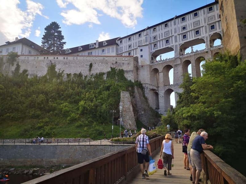 Prague: Transfer to Vienna via fabulous Cesky Krumlov - Krumlov Castle and the best high views