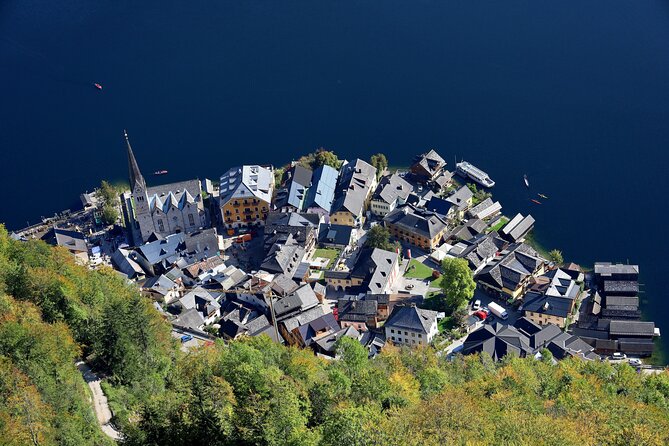 Private Day Tour of Hallstatt and Salzburg from Vienna - A glimpse of Melk Abbey from the road