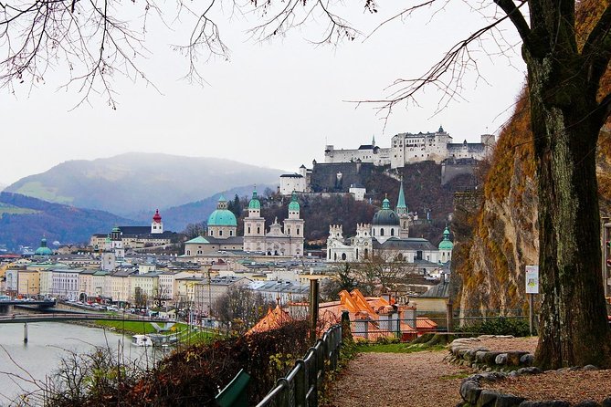 Private Salzburg Day Trip from Vienna - Fortress Hohensalzburg above the rooftops