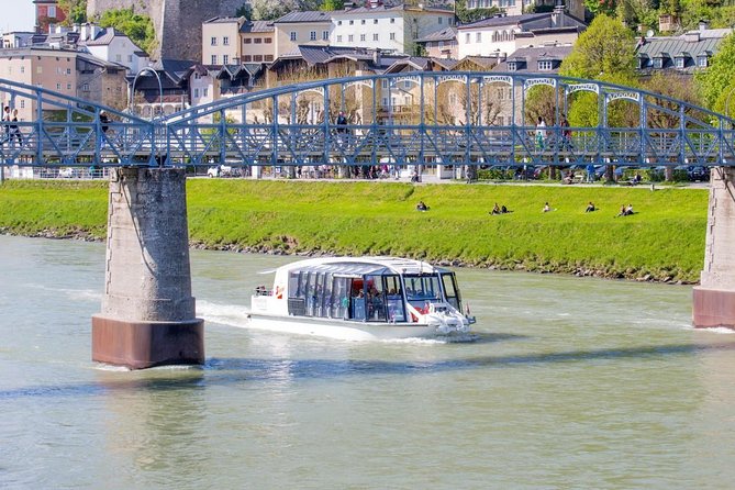 River Cruise to Hellbrunn, Palace & world-famous trick fountains - Cruising past Salzburg Old Town