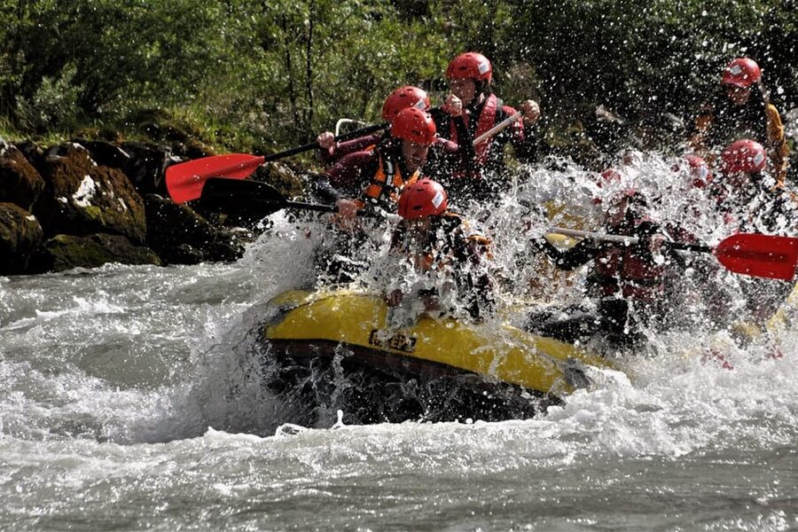 Salzburg: Canyoning and Rafting Experience with Lunch - Rafting the Salzach River after lunch