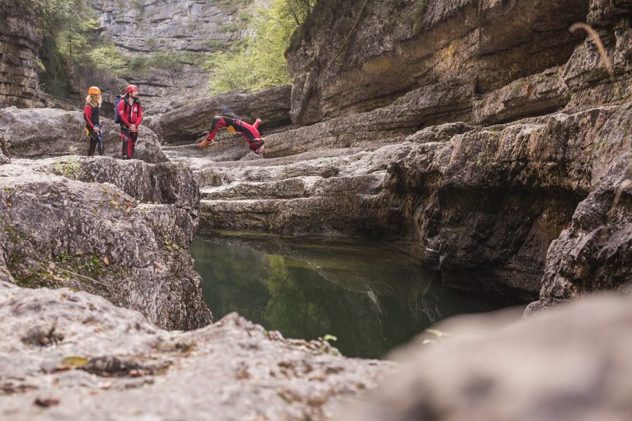 Salzburg: Canyoning Trip to Salzkammergut - A private outing with a strong guide focus
