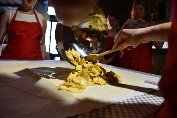 Salzburg Christmas Cookies and Apple Strudel Cooking Lesson - Entering Salzburg’s Cliffside Cooking School