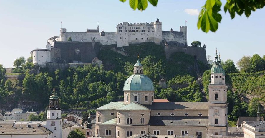 Salzburg: Hohensalzburg Fortress Admission Ticket - The first reward: Salzburg from the fortress walls