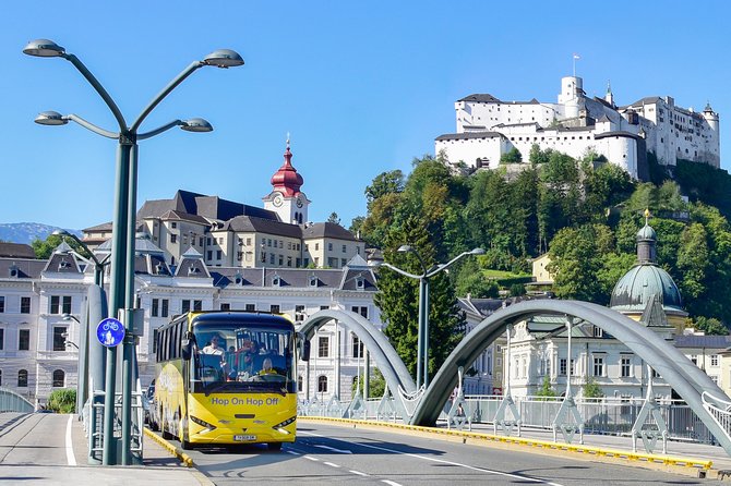 Salzburg Hop-On Hop-Off Bus Tour - Reading the 11 stops, from Mirabellplatz to Salzburg Hbf