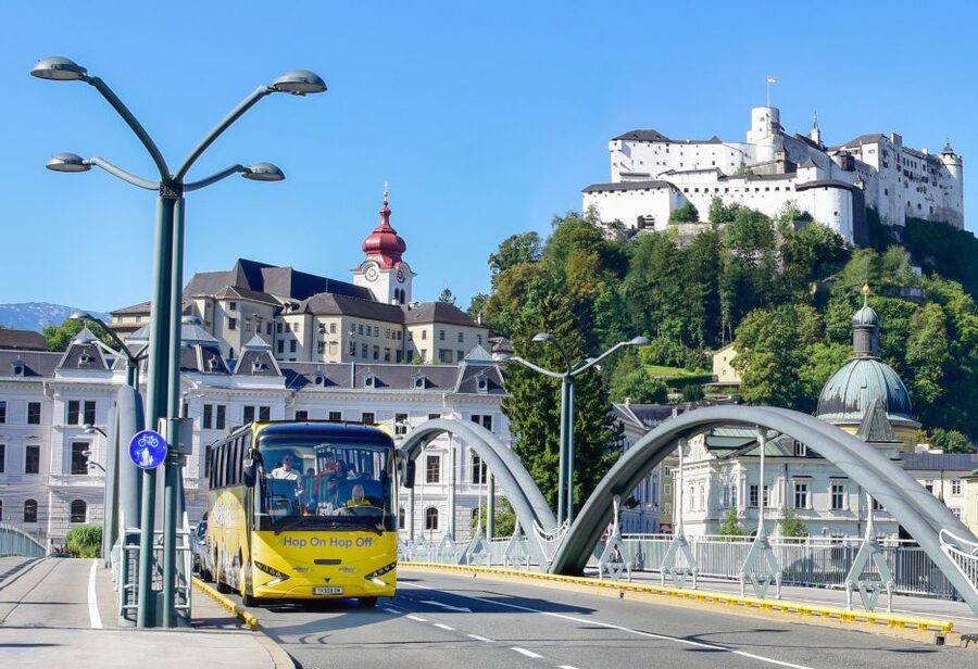 Salzburg: Hop-on Hop-off City Tour - Ferdinand-Hanusch-Platz and Herbert-von-Karajan-Platz