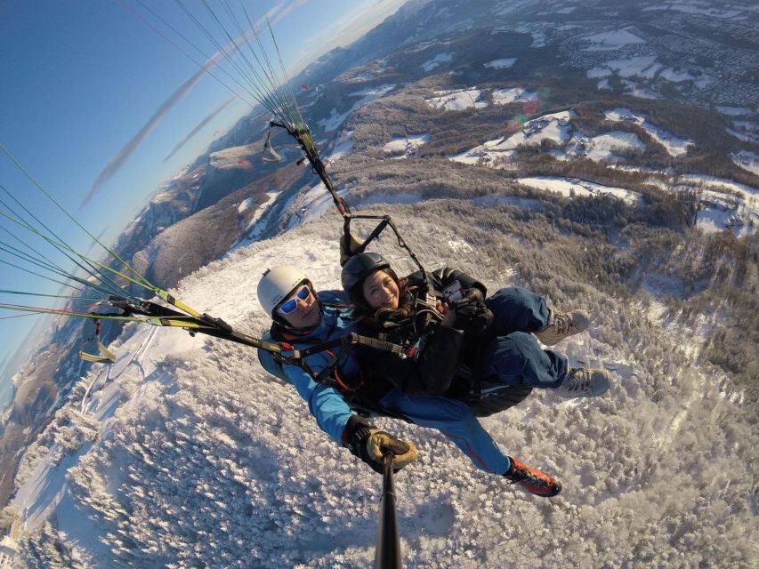 Salzburg like an eagle: tandem paragliding from Gaisberg - The Gaisberg flight and Salzburg views