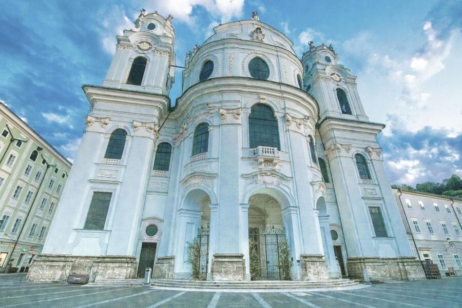Salzburg: Old Town, Mozart, & Mirabell Gardens Walking Tour - Salzburg Cathedral and the city’s public squares