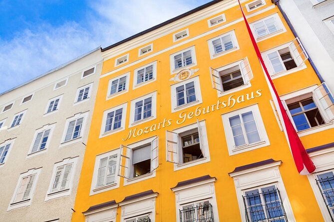 Salzburg Old Town Walking Tour, Mozart, Mirabell Gardens - Mozart’s family home and the river crossing