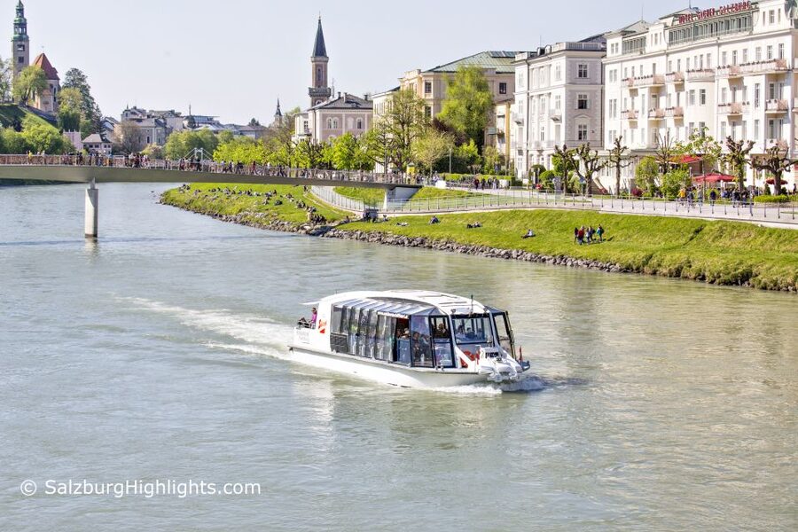 Salzburg: River Cruise, Dinner & Fortress Concert - Walking from the dock to Fortress Hohensalzburg