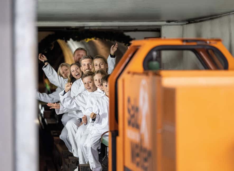 Salzburg: Salt Mine Entrance Ticket - The underground lake and Baroque light show